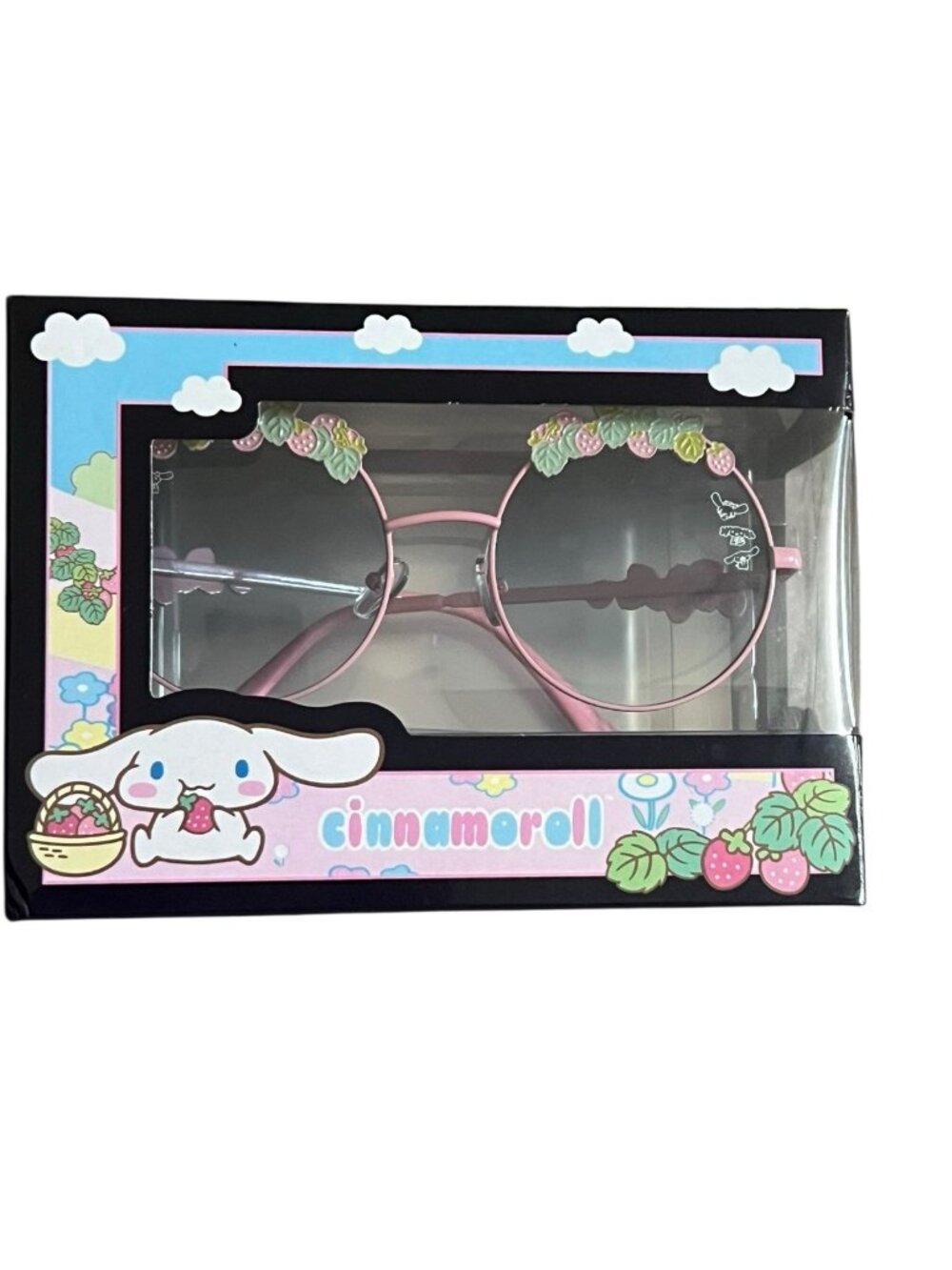 Galaken Cinnamoroll Pink Round Sunglasses New